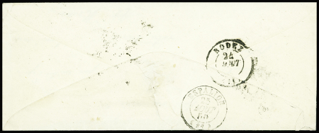 LST avec rare cursive "11 Peyraleau" + T15 Millau