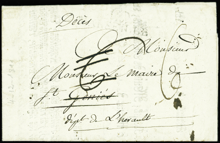 MP "Deb 11 St Genies" (1811), ind 19. TB