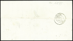 N°14 OBL PC 3597 + cursive "11 Villecomtal" + T15