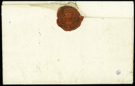 Lettre avec MP "Villefr de Rouerg." (L n°3 - 1744)