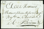 Lettre du Cap (1781 - Saint Domingue) pour Bordeaux