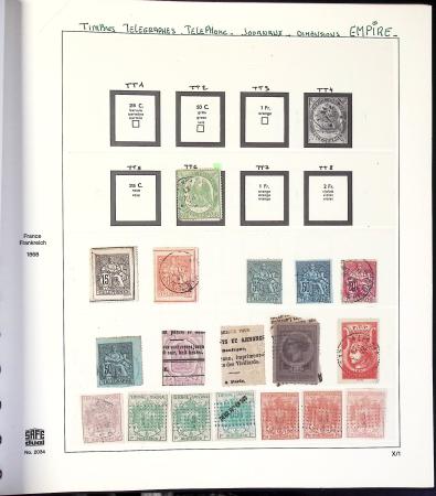 1849-2013, Collection de 20 classeurs Safe, avec section