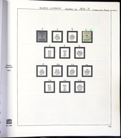 1849-2013, Collection de 20 classeurs Safe, avec section