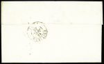 Maine-et-Loire : n°3 OBL grille + T15 Angers (13 janv 49 - bonne date) sur lettre pour Poitiers. B