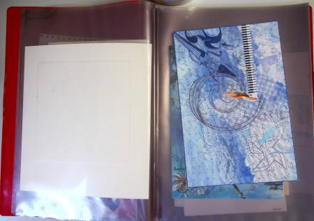 Un ensemble de cartes de vœux d'artistes du timbre dessinateurs graveurs certaines avec signature autographe manuscrite et/ou petit texte et/ou justification de tirage