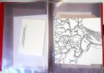 Un ensemble de cartes de vœux d'artistes du timbre dessinateurs graveurs certaines avec signature autographe manuscrite et/ou petit texte et/ou justification de tirage