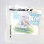 Timbres surchargés "Spécimen", "Muster" et "Muestra" du monde entier dans une chemise souple bleue. Lot substantiel. TB