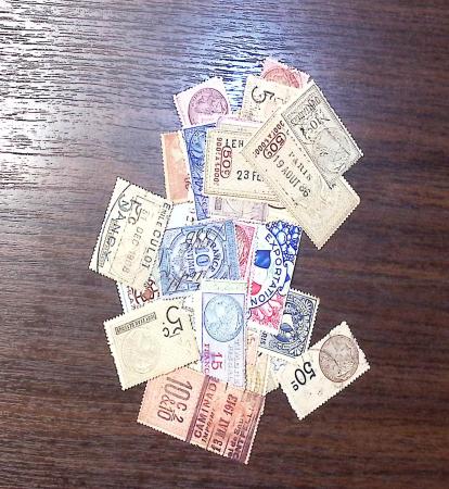 FISCAUX 1850-1940 Un bel ensemble de timbres fiscaux