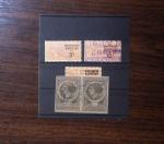 FISCAUX 1850-1940 Un bel ensemble de timbres fiscaux