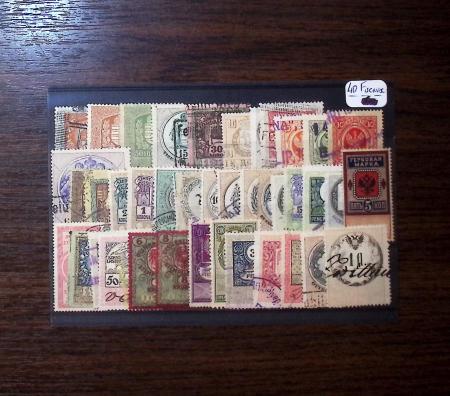 FISCAUX 1850-1940 Un bel ensemble de timbres fiscaux