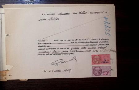 FISCAUX 1850-1940 Un bel ensemble de timbres fiscaux