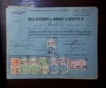 FISCAUX 1850-1940 Un bel ensemble de timbres fiscaux