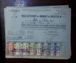 FISCAUX 1850-1940 Un bel ensemble de timbres fiscaux