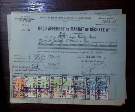 FISCAUX 1850-1940 Un bel ensemble de timbres fiscaux