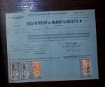 FISCAUX 1850-1940 Un bel ensemble de timbres fiscaux