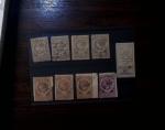 FISCAUX 1850-1940 Un bel ensemble de timbres fiscaux