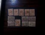 FISCAUX 1850-1940 Un bel ensemble de timbres fiscaux