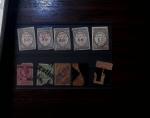 FISCAUX 1850-1940 Un bel ensemble de timbres fiscaux