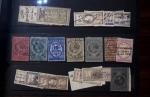FISCAUX 1850-1940 Un bel ensemble de timbres fiscaux