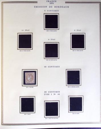 1900-1989, Collection de timbres neufs de France en