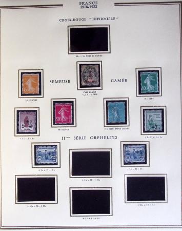 1900-1989, Collection de timbres neufs de France en