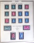 1900-1989, Collection de timbres neufs de France en
