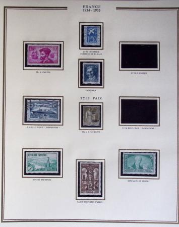 1900-1989, Collection de timbres neufs de France en