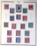 1900-1989, Collection de timbres neufs de France en