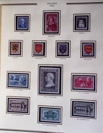 1900-1989, Collection de timbres neufs de France en