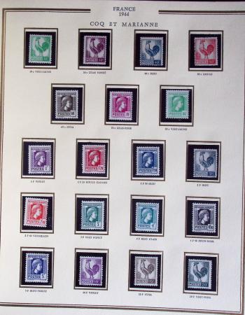 1900-1989, Collection de timbres neufs de France en