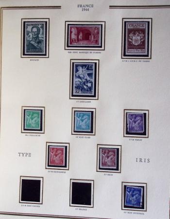 1900-1989, Collection de timbres neufs de France en