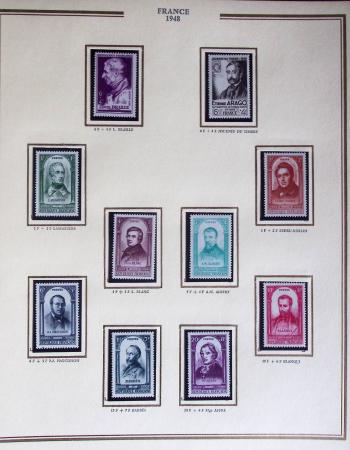 1900-1989, Collection de timbres neufs de France en