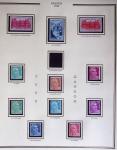 1900-1989, Collection de timbres neufs de France en