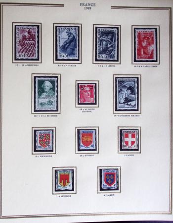 1900-1989, Collection de timbres neufs de France en