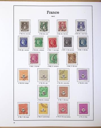 1849-2005, Collection de France en 8 albums Safe neuf