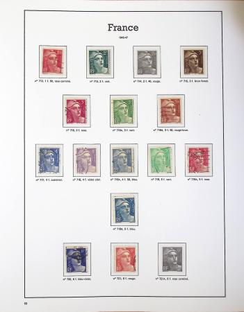 1849-2005, Collection de France en 8 albums Safe neuf