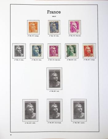 1849-2005, Collection de France en 8 albums Safe neuf