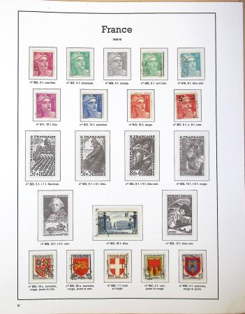 1849-2005, Collection de France en 8 albums Safe neuf