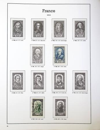 1849-2005, Collection de France en 8 albums Safe neuf