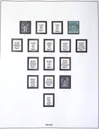 1849-2005, Collection de France en 8 albums Safe neuf