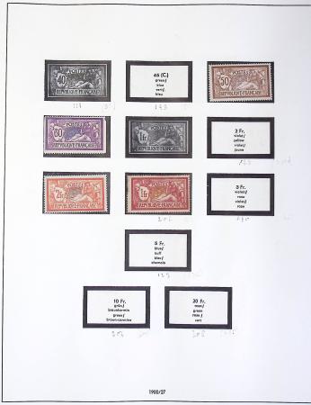 1849-2005, Collection de France en 8 albums Safe neuf
