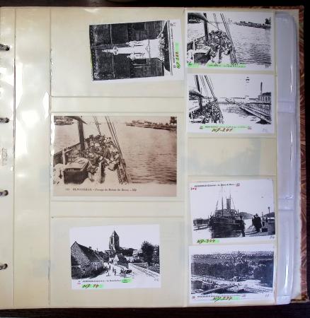 CALVADOS Jolie collection de CPA en 24 albums, avec