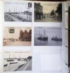 CALVADOS Jolie collection de CPA en 24 albums, avec