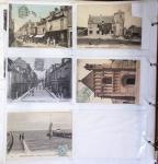 CALVADOS Jolie collection de CPA en 24 albums, avec