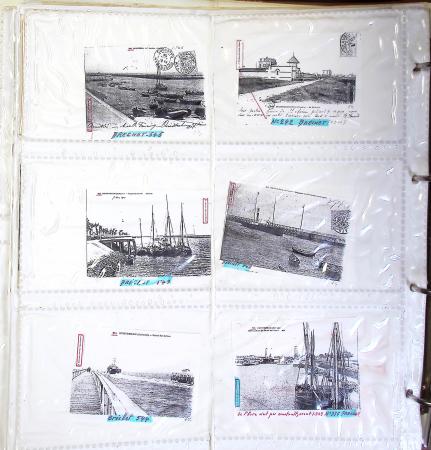 CALVADOS Jolie collection de CPA en 24 albums, avec