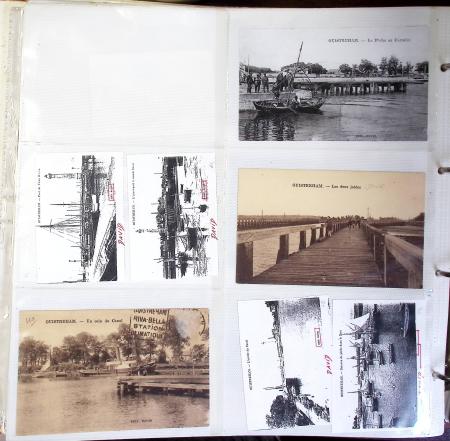 CALVADOS Jolie collection de CPA en 24 albums, avec