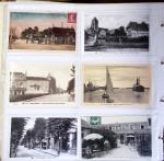 CALVADOS Jolie collection de CPA en 24 albums, avec