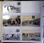 CALVADOS Jolie collection de CPA en 24 albums, avec