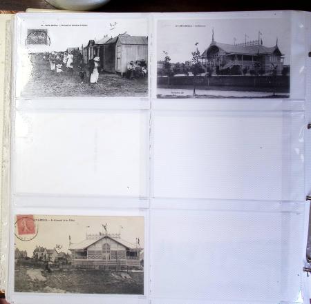 CALVADOS Jolie collection de CPA en 24 albums, avec