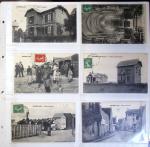 CALVADOS Jolie collection de CPA en 24 albums, avec